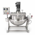 marmita de vapor industrial